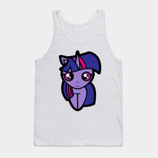 Twilight Sparkle Tooniefied Tank Top